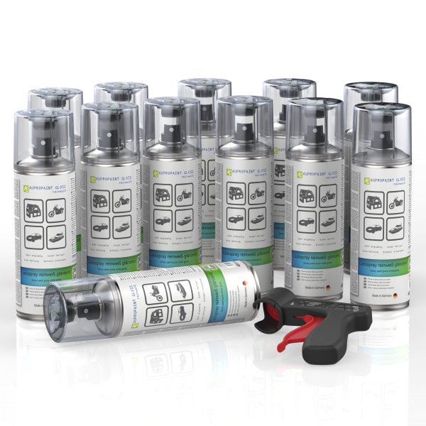 AUPROPAINT GLOSS 400ml Auto Lack Spray weiss | auprotec.com