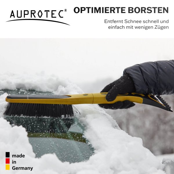 Auto Schneebesen mit Eiskratzer 2in1 abnehmbarer Scheibenkratzer aus robustem ABS