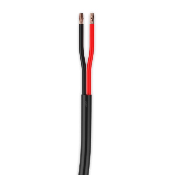 1m de câble rond 2x 4,0 mm² câble automobile tuyau 2 pôles/brins
