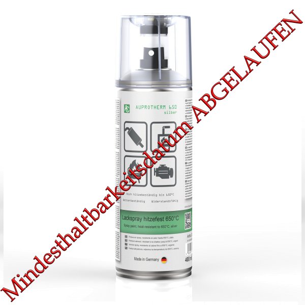 AUPROTHERM 650 Lackspray silber hitzefest 400ml MHD ABGELAUFEN!