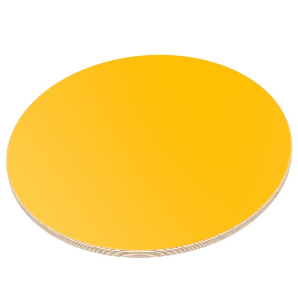 Płyty multipleksowe 18 mm żółte z powłoką melaminową przycięte na wymiar