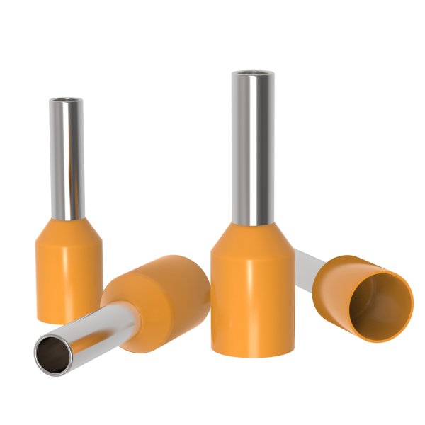 Aderendhülsen 0,50 mm² isoliert orange | auprotec.com