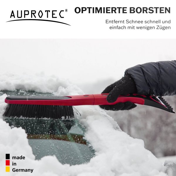Auto Schneebesen mit Eiskratzer 2in1 abnehmbarer Scheibenkratzer aus robustem ABS