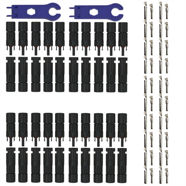 Solarstecker 1,5 kV PV Verbinder Set 20 Paar | auprotec.com
