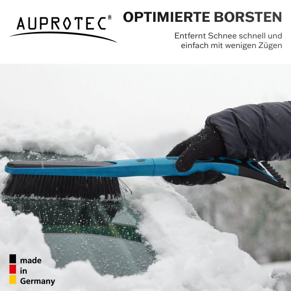 Auto Schneebesen mit Eiskratzer 2in1 abnehmbarer Scheibenkratzer aus robustem ABS