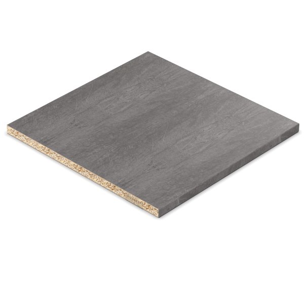 19 mm Einlegeboden Regalboden Dekor Atlantic Stone Graphite mit ABS Kante max 1000 x 800