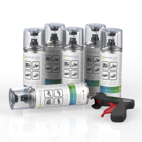 AUPROPAINT GLOSS 400ml Auto Lack Spray weiss | auprotec.com