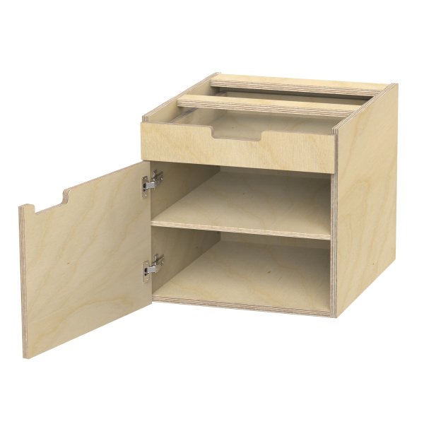 Profi Design Werkbank 1400 x 750 x 850 mm + 40mm Arbeitsplatte + Boden