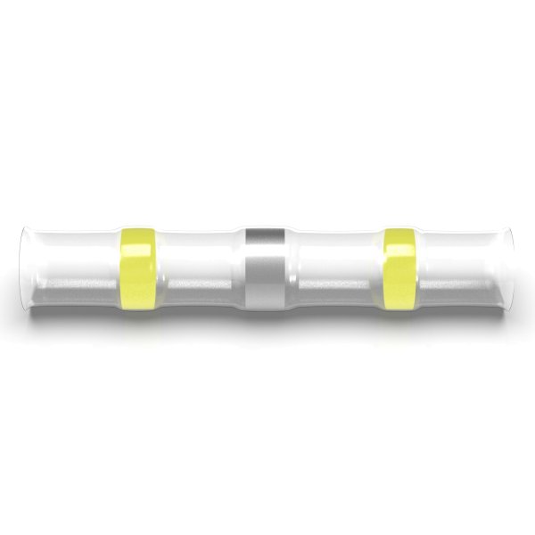 Lötverbinder 4,0 - 6,0 mm² gelb mit Schrumpfschlauch Ø 6 mm