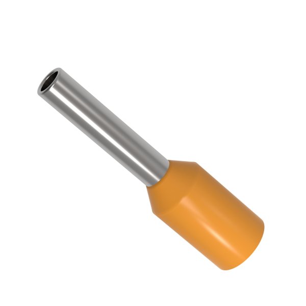 Aderendhülsen 0,50 mm² isoliert orange | auprotec.com