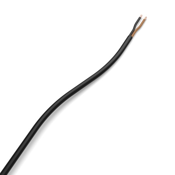 Przewód okrągły 2 x 1,5 mm² Kfz kabel 2 rdzeniowy czarno-brązowy, sprzedawane na metry