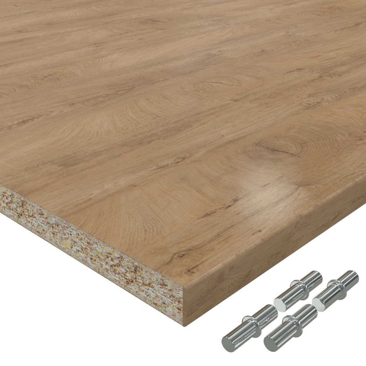 Einlegeboden Dekor Eiche ENDgrain Classic K5414RO bis 1000 x 800 mm Regalboden 19 mm melaminharzbeschichtet mit ABS Kante