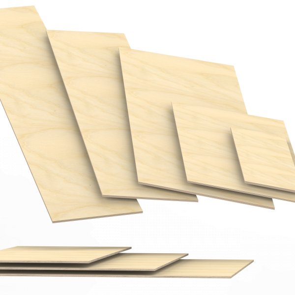 6 mm Sperrholzplatten aus Birke Zuschnitt auf Maß