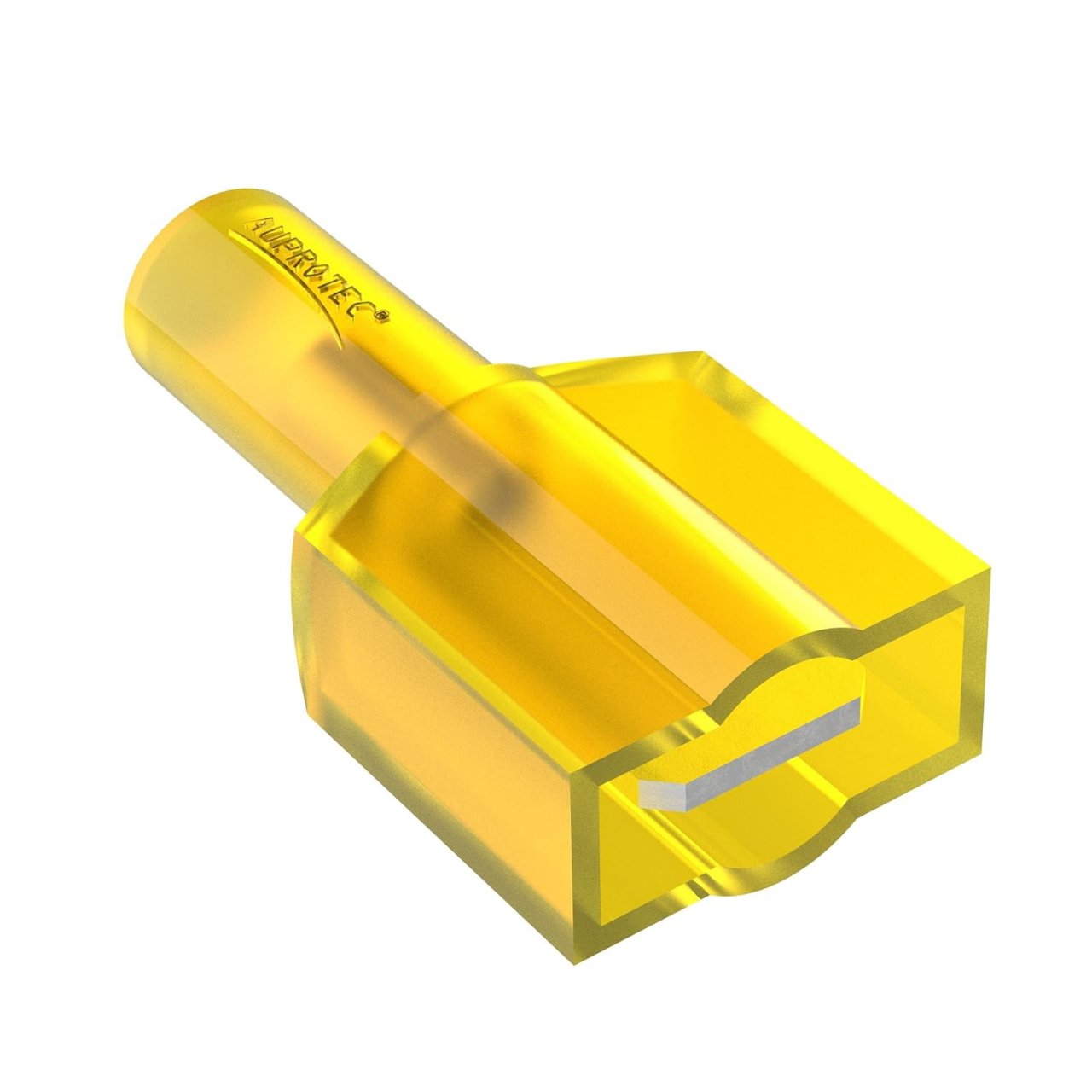 10 Stück Flachstecker 4 - 6 mm² Vollisoliert MDFN