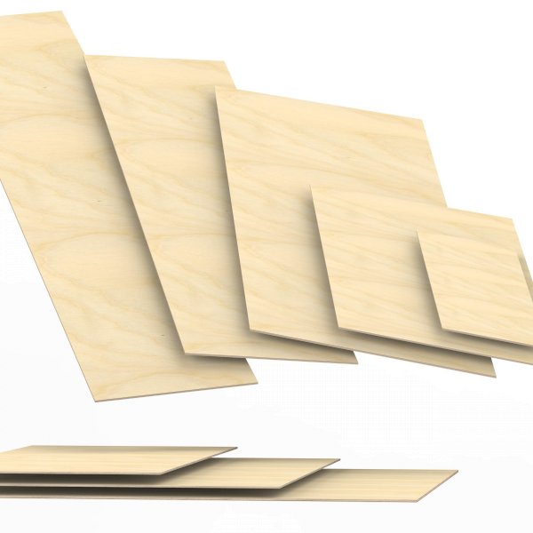 3 mm Sperrholzplatten aus Birke Zuschnitt auf Maß