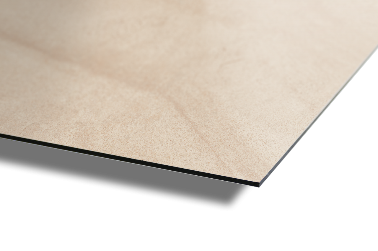 Aluverbundplatte Bourgogne Hellbeige GP Wandpaneel Wandverkleidung mit Struktur
