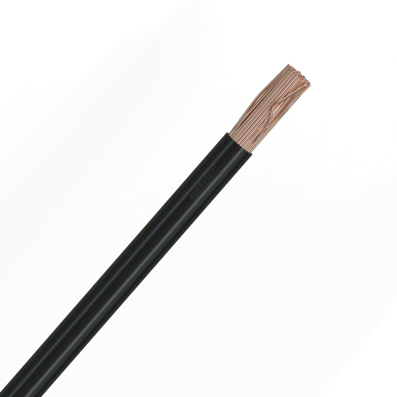 2,5 mm² Fahrzeugleitung schwarz FLY Kfz Kabel Stromkabel Meterware als Bund