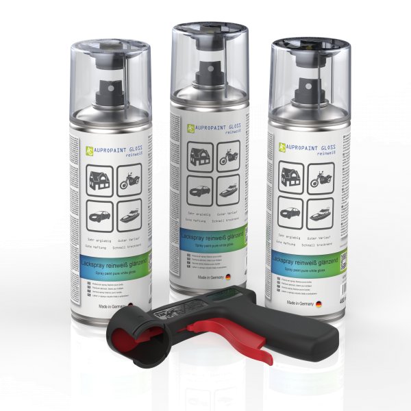 AUPROPAINT GLOSS 400ml Auto Lack Spray weiss | auprotec.com