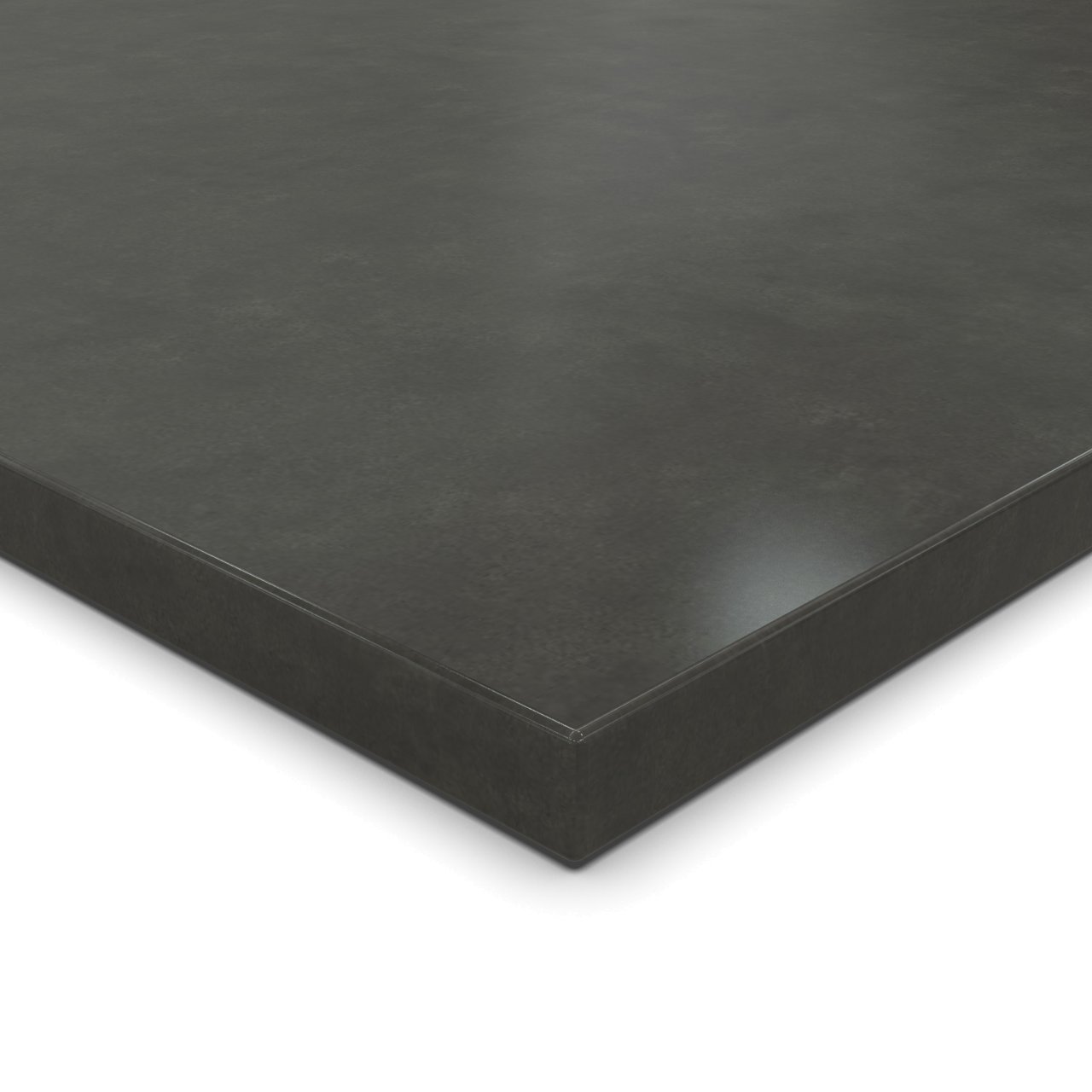 500x500 mm Tischplatte Beton Terragrau 42207 DP Dekor Spanplatte 19 mm mit ABS Kante Umleimer