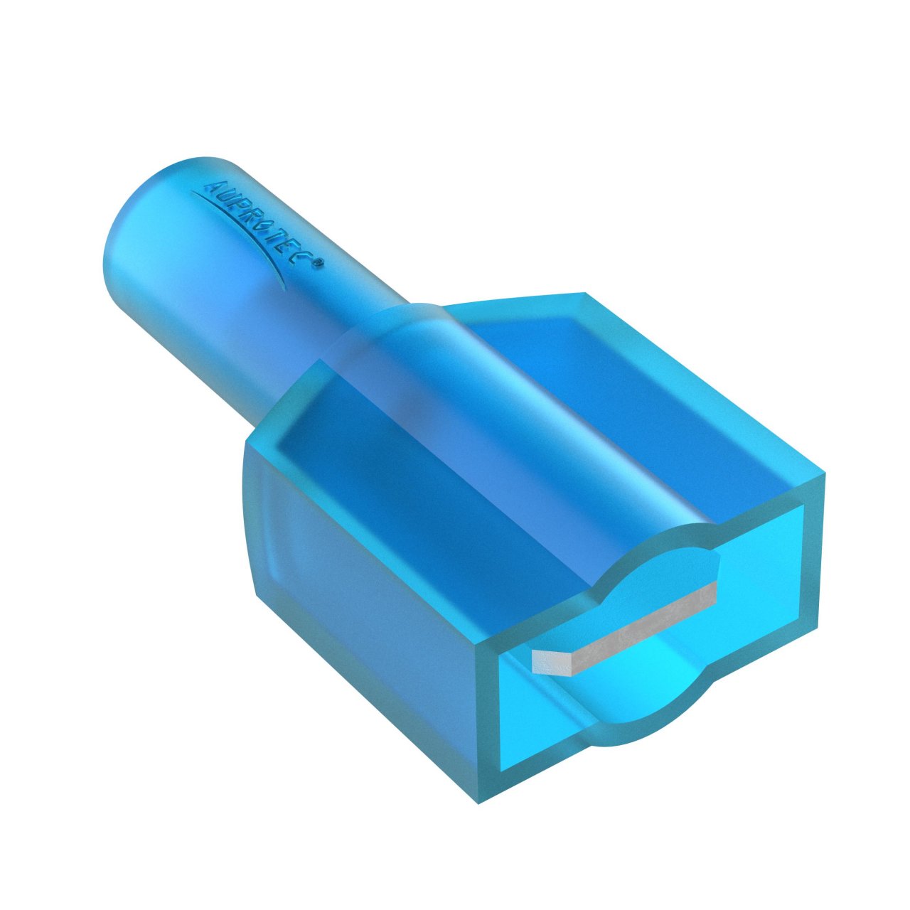 50 Flachstecker 1,5 - 2,5 mm² Vollisoliert MDFNY
