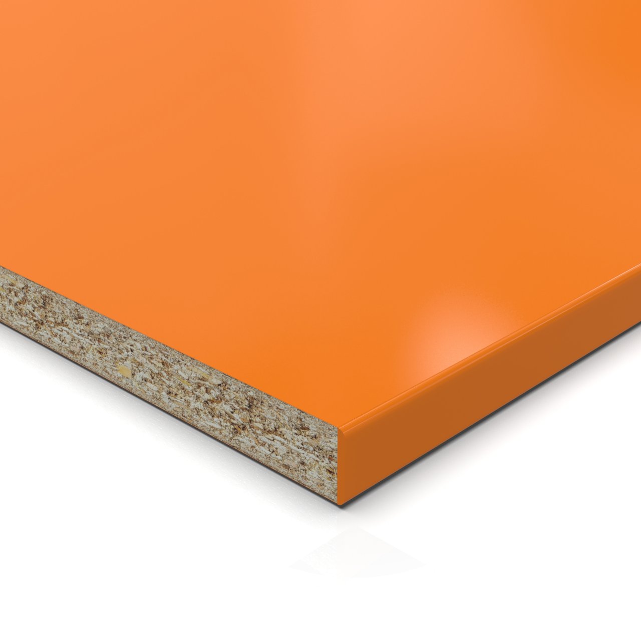 Dekor Platten Muster Tafel Orange Spanplatte melaminharzbeschichtet Zuschnitt