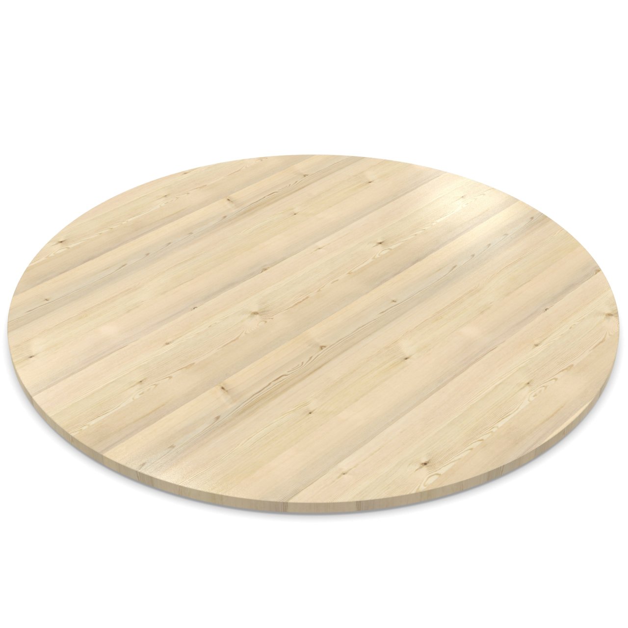 Tischplatte Polar Pine Urus Ø 300 mm Dekor Spanplatte 19 mm rund melaminharzbeschichtet mit ABS Kante Umleimer