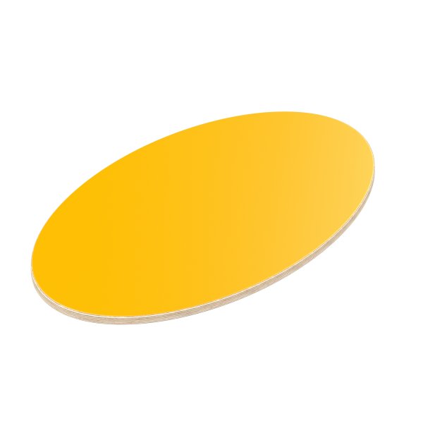 Płyty multipleksowe 18 mm żółte z powłoką melaminową przycięte na wymiar