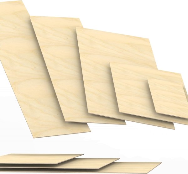5mm Sperrholz-Platten Zuschnitt Länge bis 150cm Birke Multiplex-Platten Zuschnitte (90x120 cm)