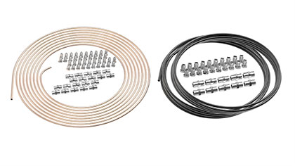 AUPROTEC Bremsleitung Ø 4,75 mm Kupfer/Kunifer mit ABE einbaufertig Bördel  (F) 150mm - 3050mm Auswahl: (Länge 1860 mm Bördel F Standard) : :  Automotive