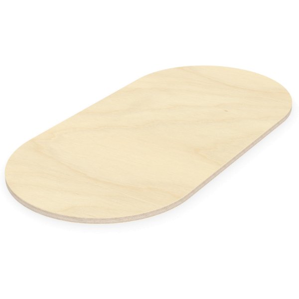 Multiplexplatte Holzplatte Tischplatte Oval