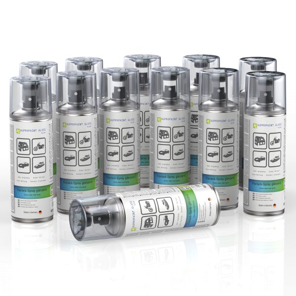 AUPROPAINT GLOSS 400ml Klarlack Auto Lack Spray | auprotec.com