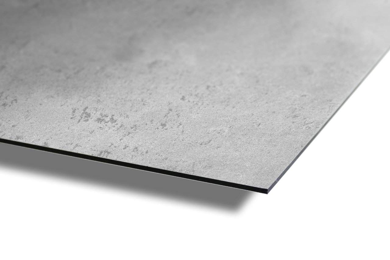 Aluverbundplatte Stein grau hell neutral ST Wandpaneel Wandverkleidung mit St...