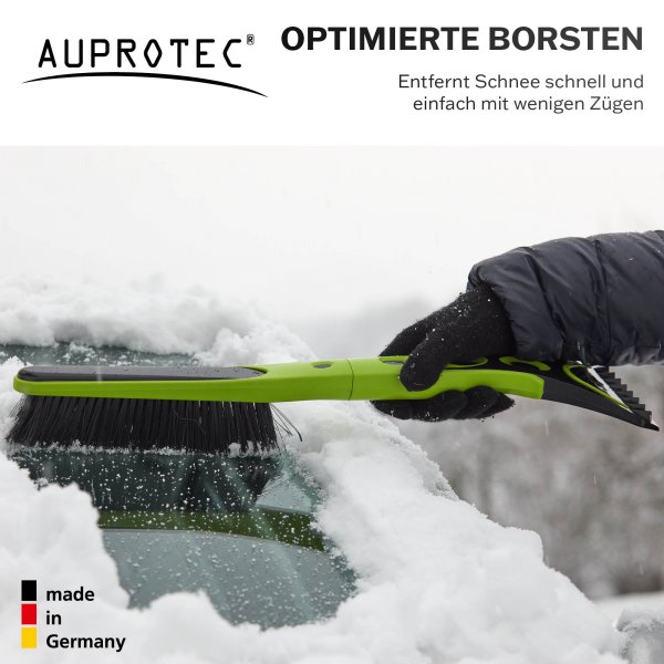 Auto Schneebesen mit Eiskratzer 2in1 abnehmbarer Scheibenkratzer aus robustem ABS