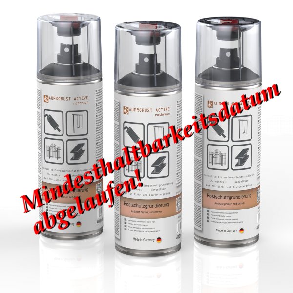 AUPRORUST ACTIVE Rostschutzgrundierung rotbraun 400ml MHD ABGELAUIFEN 07/2024