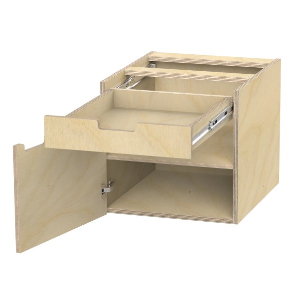 Profi Design Werkbank 1400 x 750 x 850 mm + 40mm Arbeitsplatte + Boden