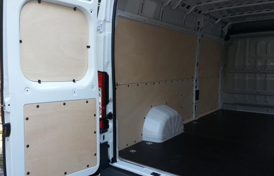Laderaumverkleidung für Peugeot Boxer L3: Seitenverkleidung komplett Birke