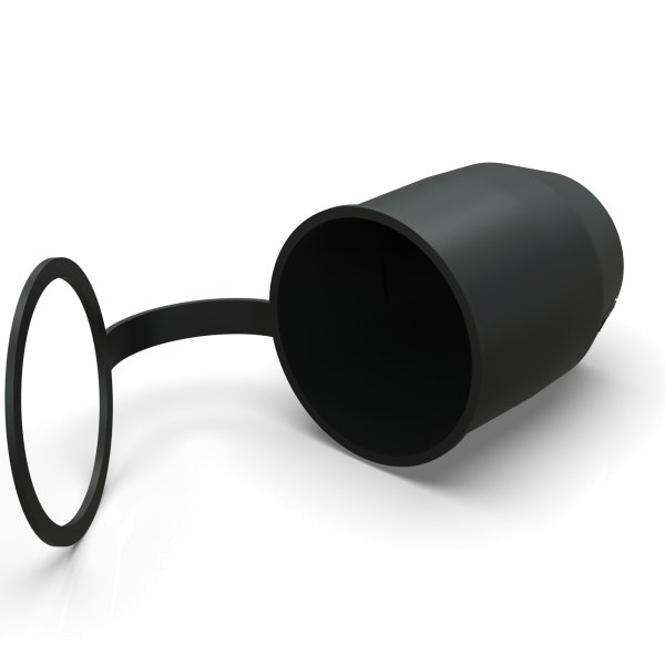 ProPlus cache-boule d'attelage avec anneau