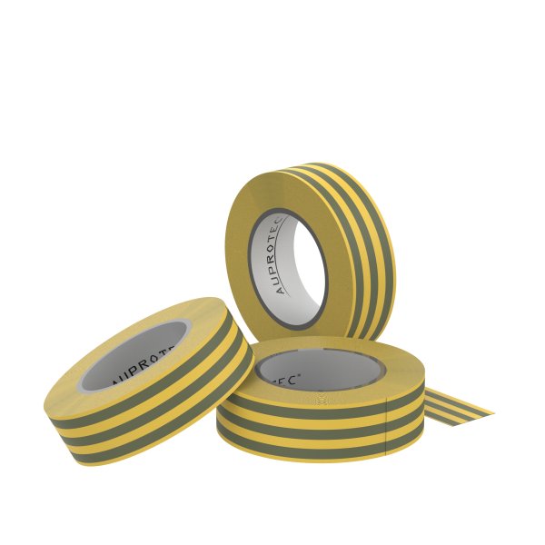 AUPROTEC Isolation - Isoband gelb-grün Elektriker Klebeband | auprotec.com