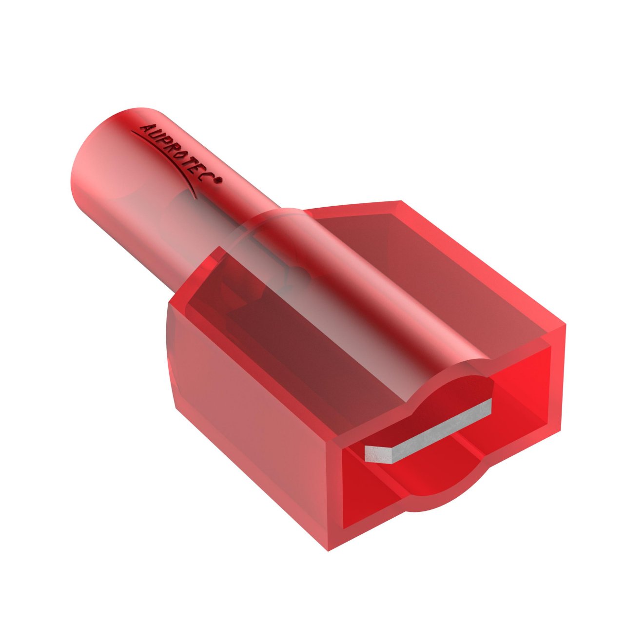 10 Flachstecker 0,5 - 1,5 mm² Vollisoliert MDFNY