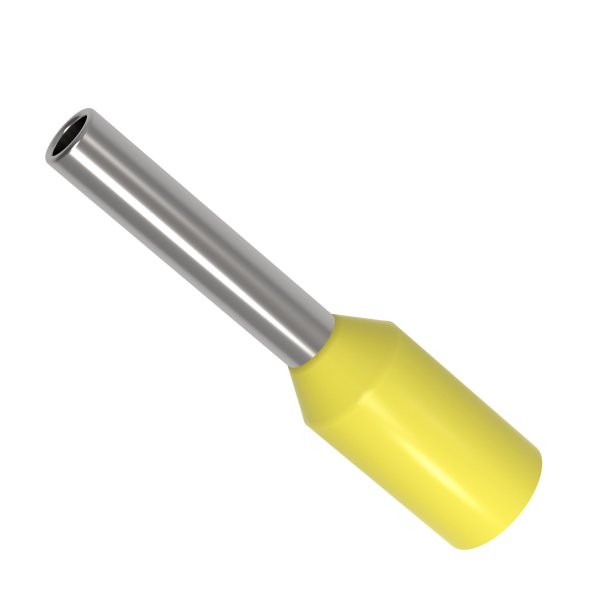Aderendhülsen 0,34 mm² isoliert gelb | auprotec.com